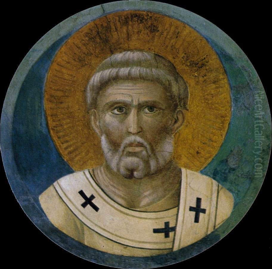 St Peter Oil Painting by Giotto