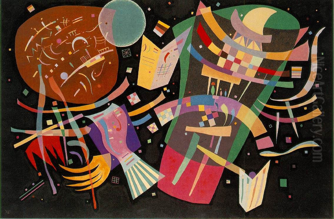 Composition X Oil Painting by Wassily Kandinsky