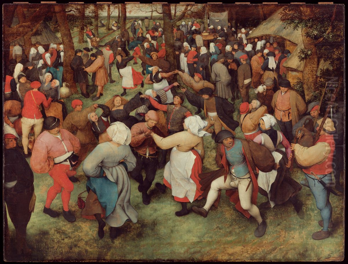 The Wedding Dance Oil Painting by Pieter Brueghel the Elder