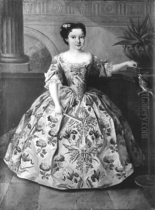 Maria Anna von Polen (Gemahlin Max III. Josephs von Bayern) Oil Painting by Custom Art