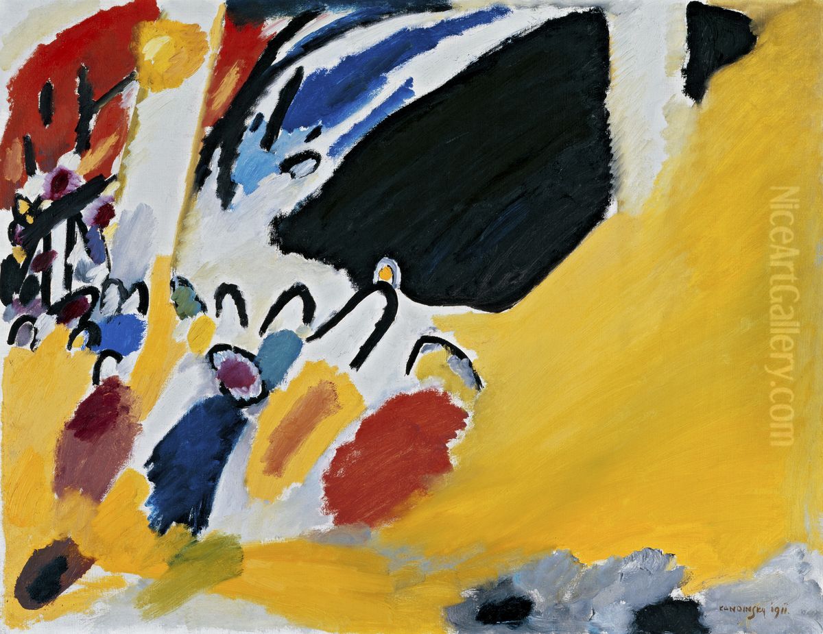 Impression III (Konzert) Oil Painting by Wassily Kandinsky