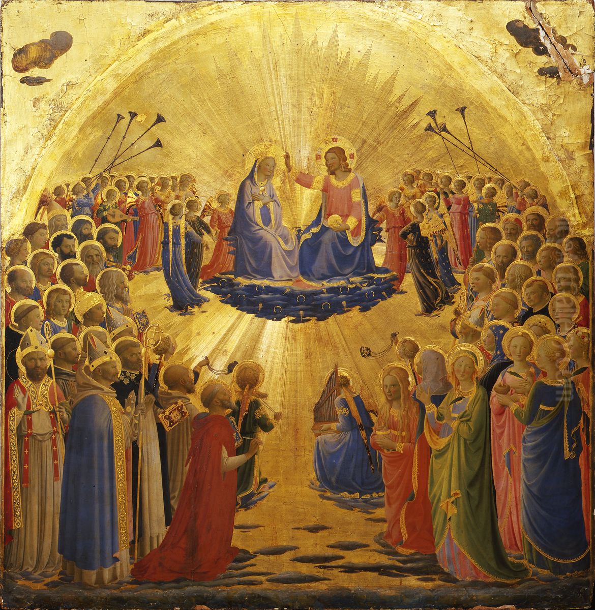 Incoronazione della Vergine Oil Painting by Fra Angelico