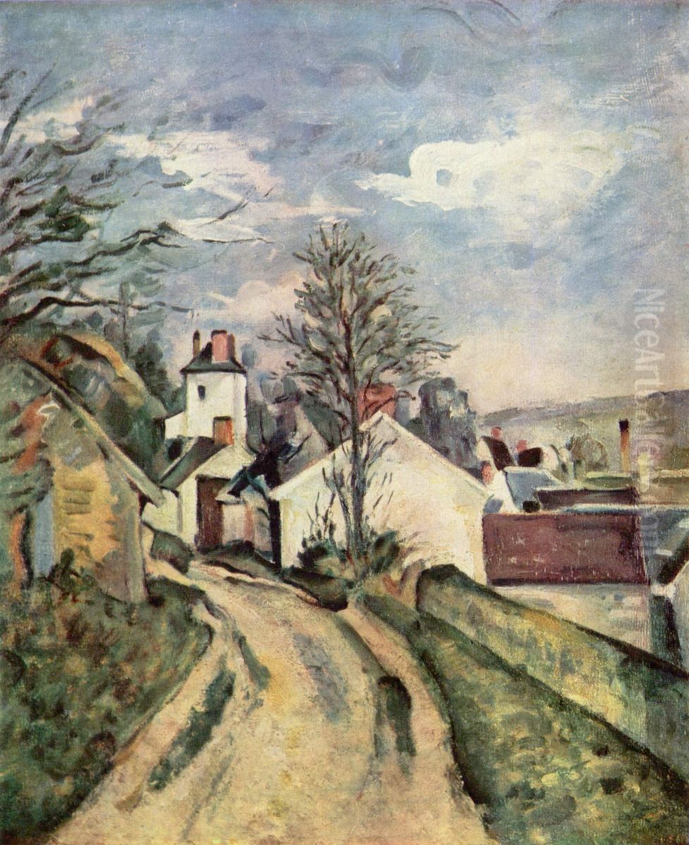 Das Haus von Dr. Gachet Oil Painting by Paul Cezanne