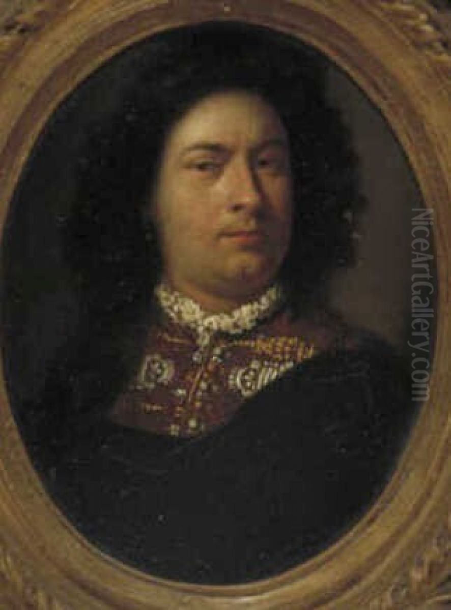 Portret van Jacob Hendricksz. Vingerhoed Oil Painting by Adriaen Van Der Werff