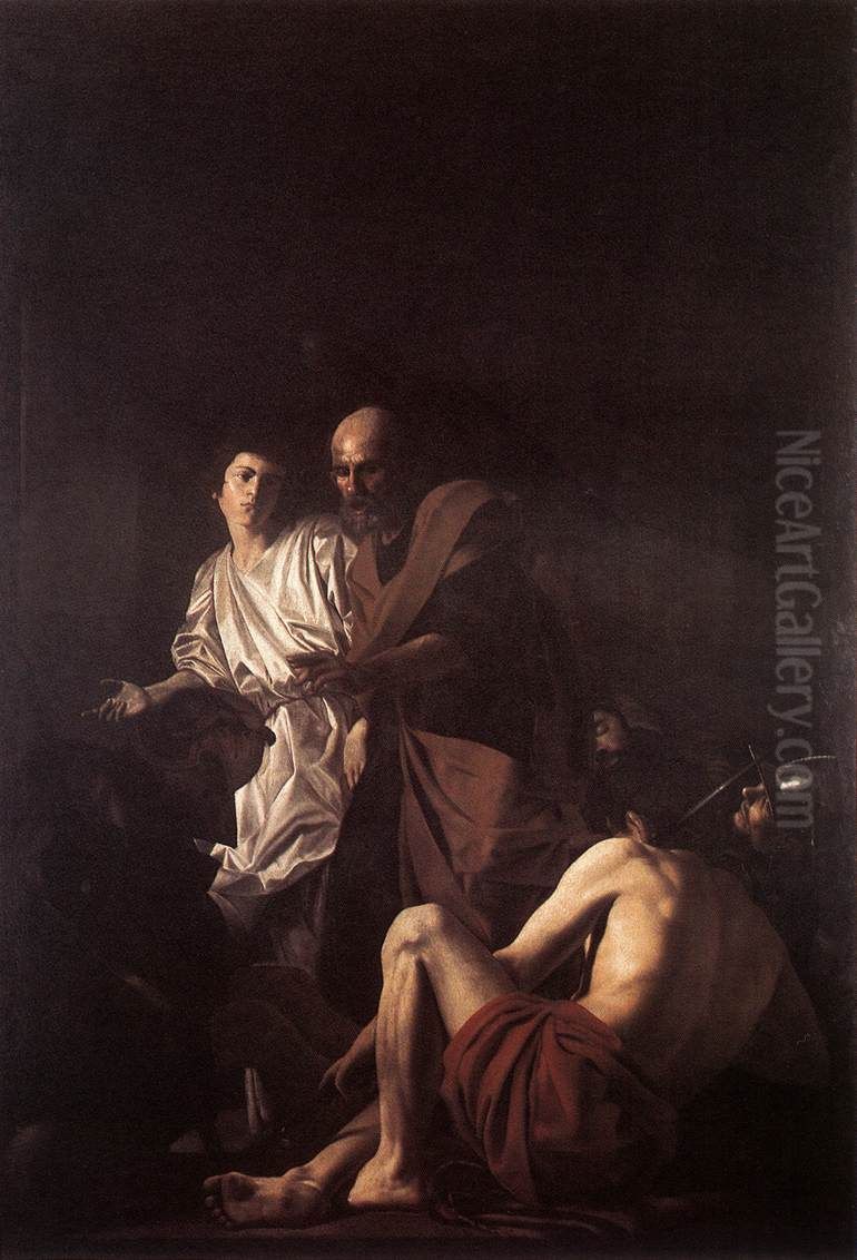 The Liberation of Saint Peter Oil Painting by Battistello Caracciolo