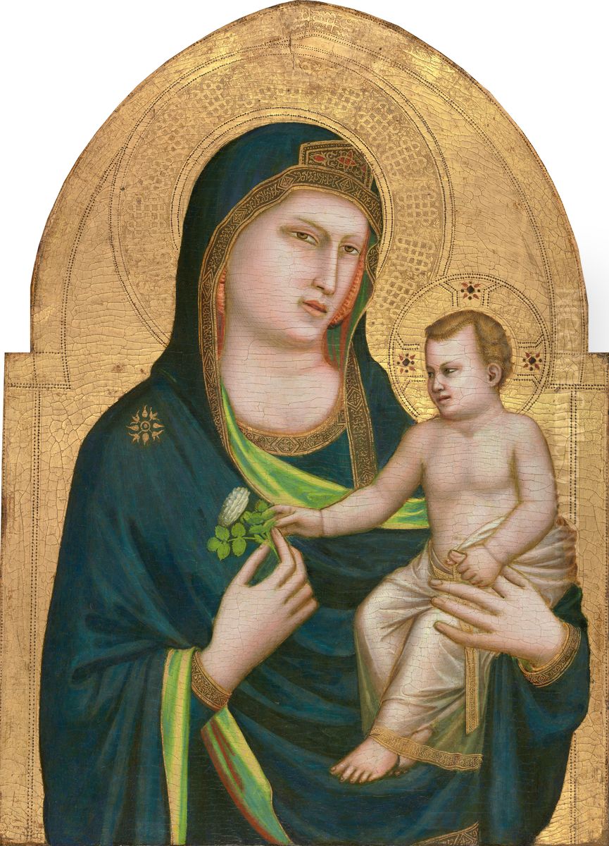 Madonna and Child Oil Painting by Giotto