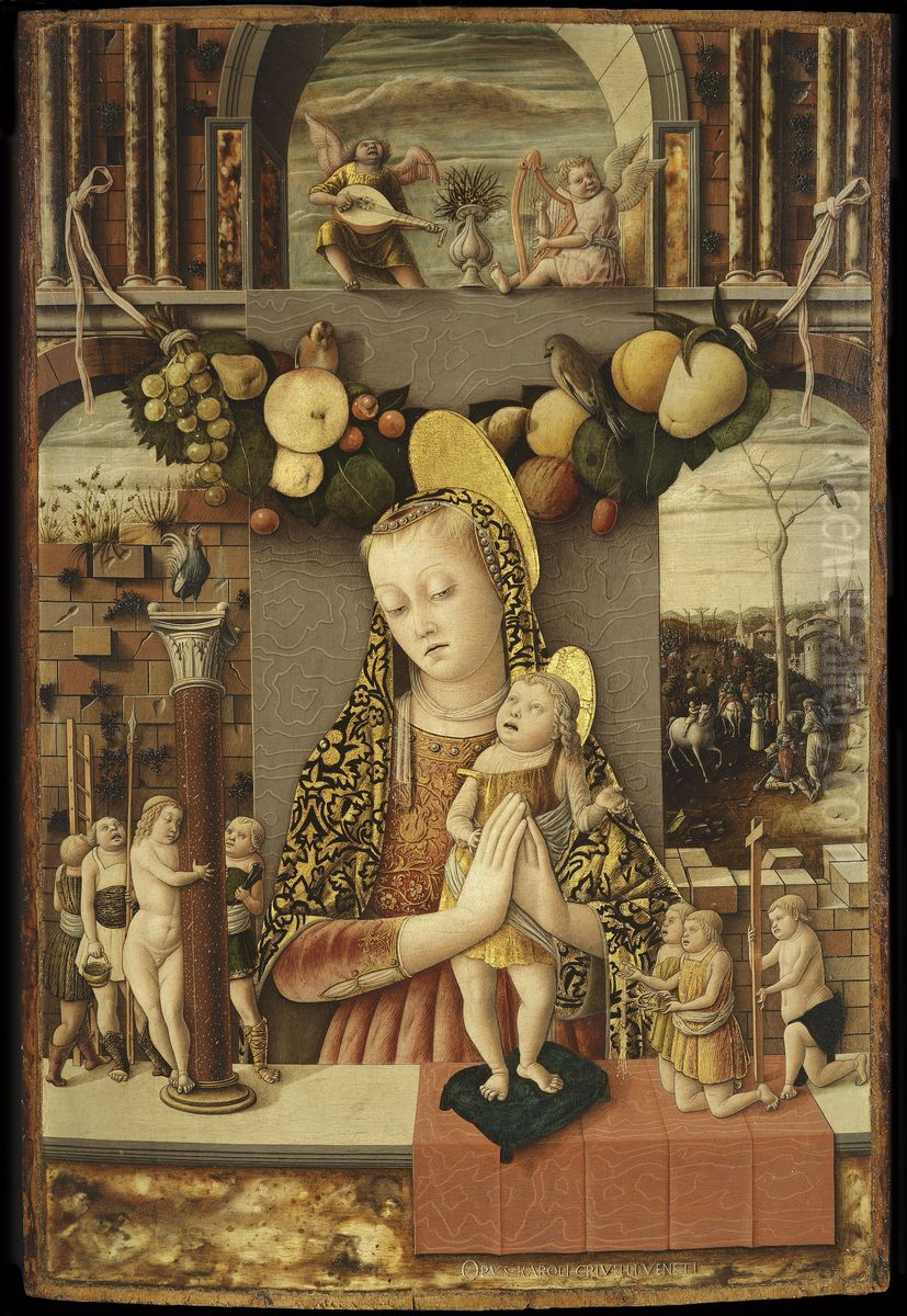 Madonna della Passione Oil Painting by Carlo Crivelli