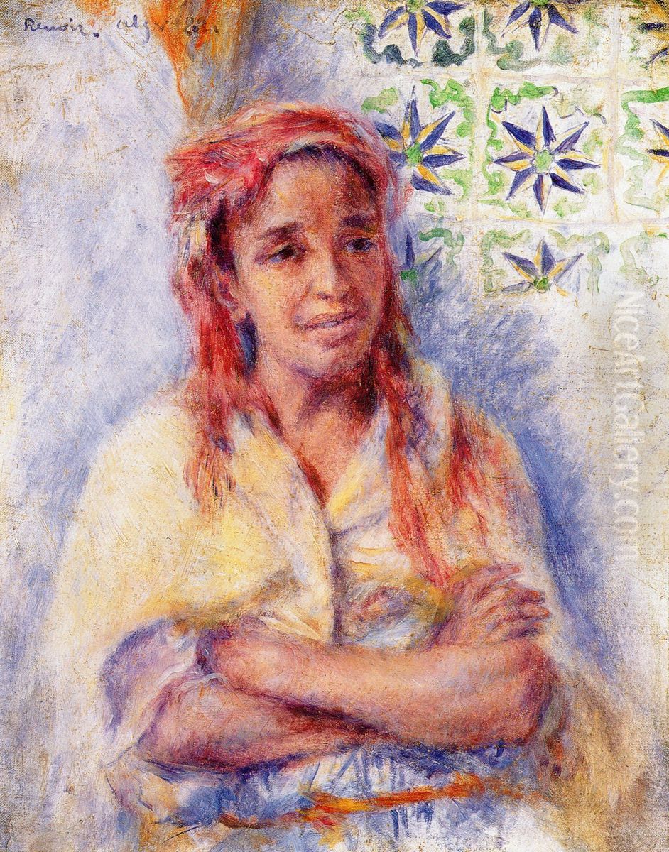 Old Arab Woman Oil Painting by Pierre Auguste Renoir