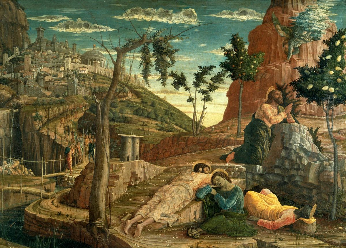 Altarretabel von San Zeno in Verona Oil Painting by Andrea Mantegna