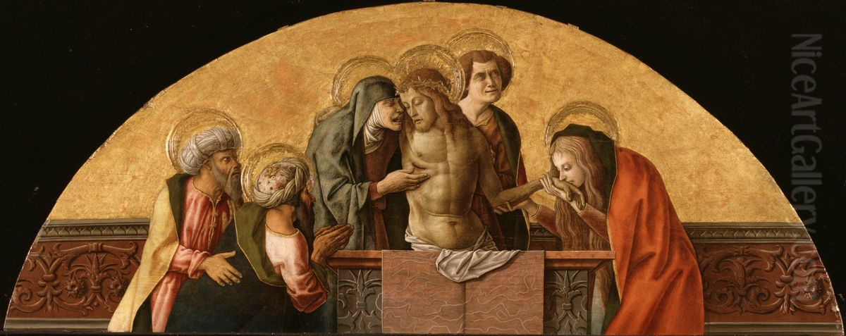The Deposition of Christ Oil Painting by Carlo Crivelli