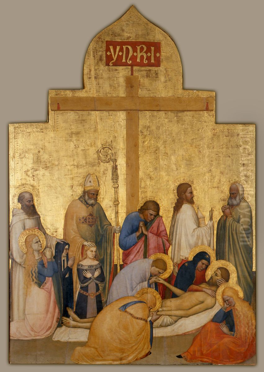 Pieta di San Remigio Oil Painting by Giottino