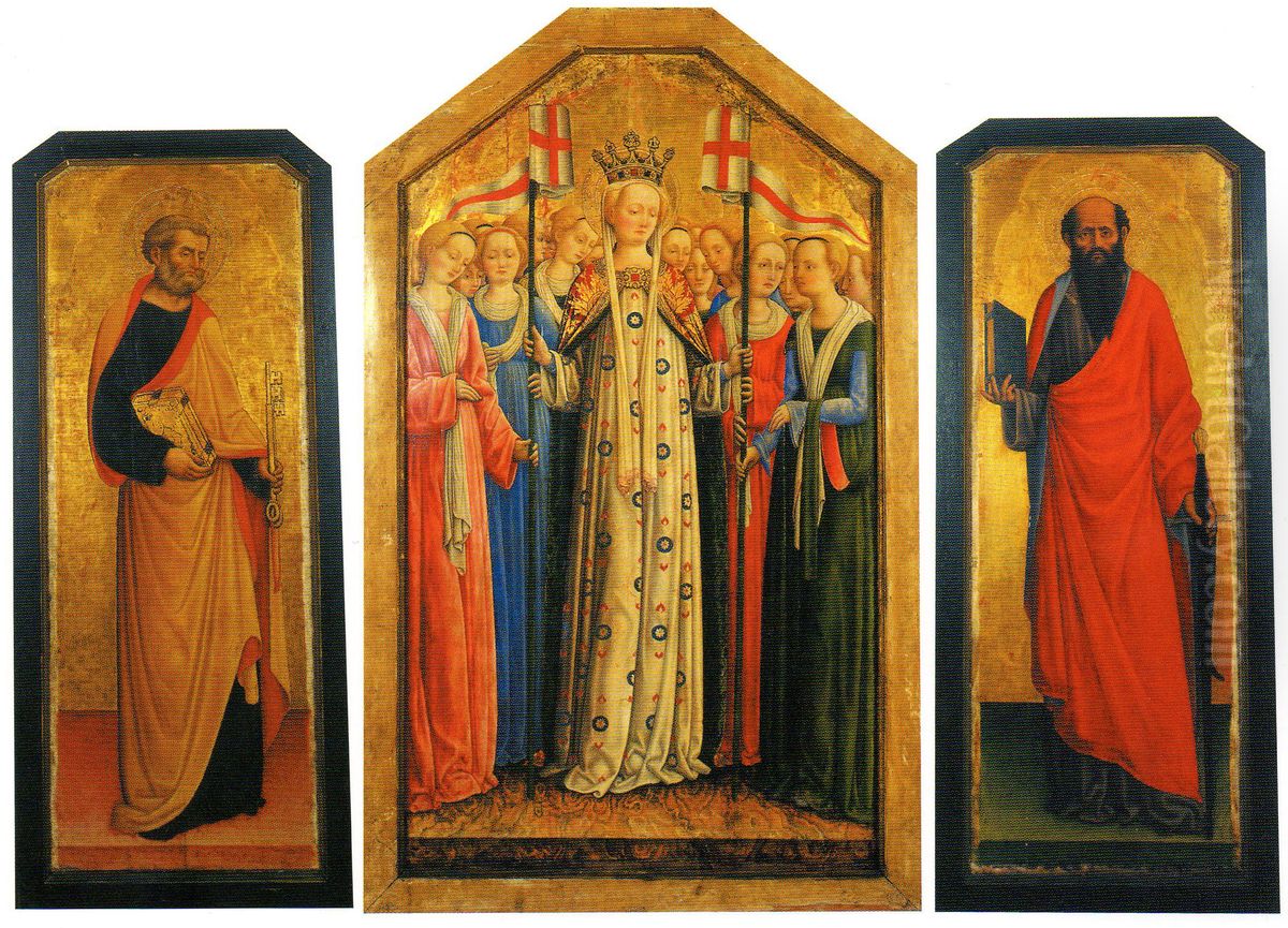 trittico di sant'orsola Oil Painting by Antonio Vivarini