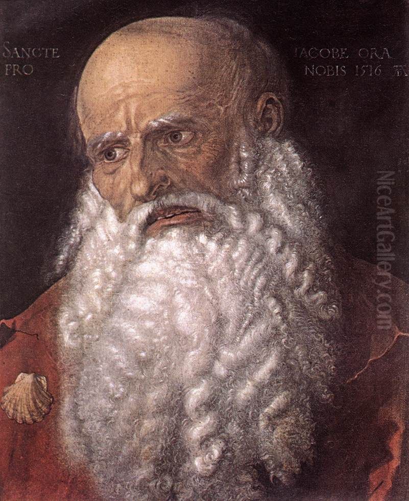 The Apostle James the Elder Oil Painting by Albrecht Durer