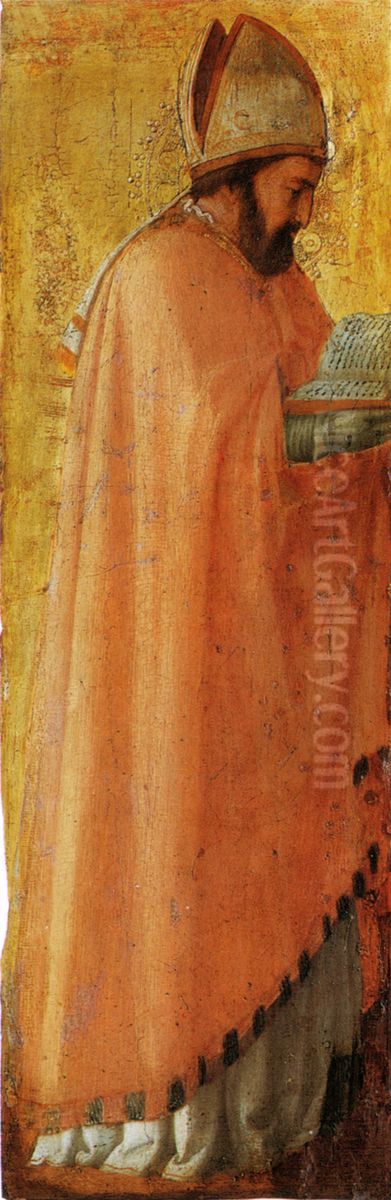 Saint Augustine Oil Painting by Masaccio