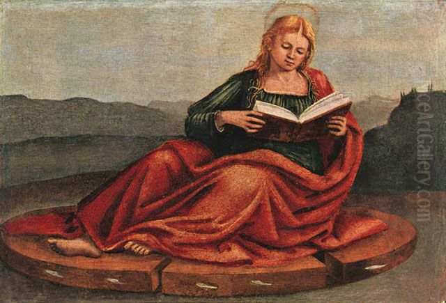 Saint Catherine of Alexandria Oil Painting by Luca Signorelli