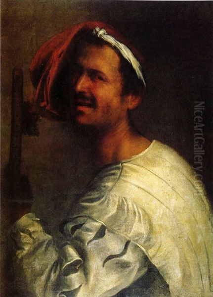 Joueur de flute Oil Painting by Giorgione