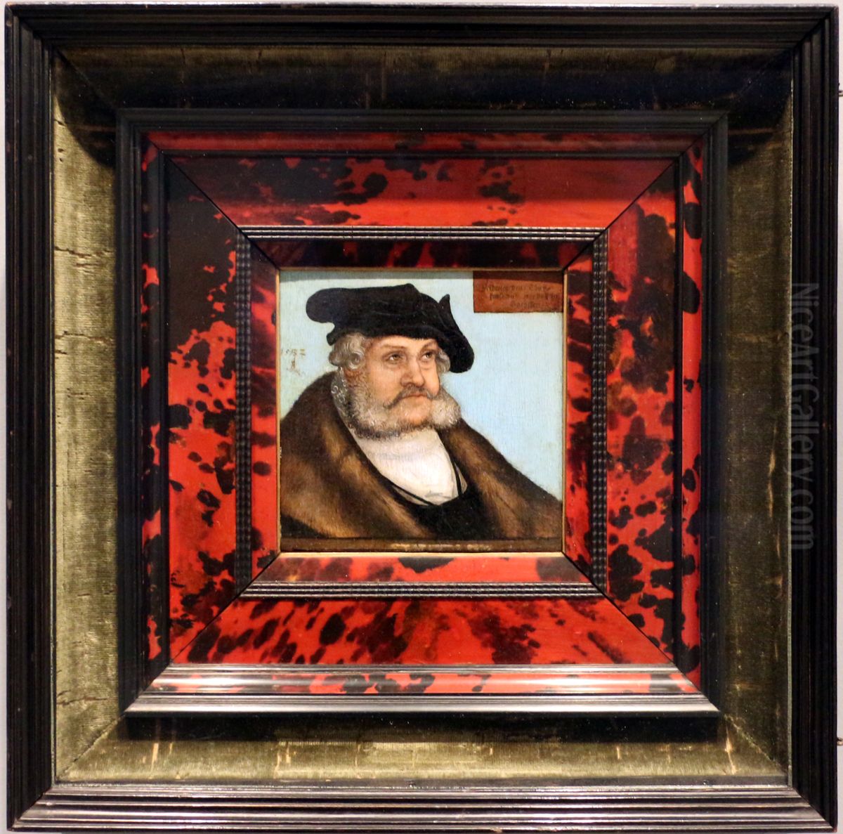 Portrait ofFrederick III Oil Painting by Lucas Cranach the Elder
