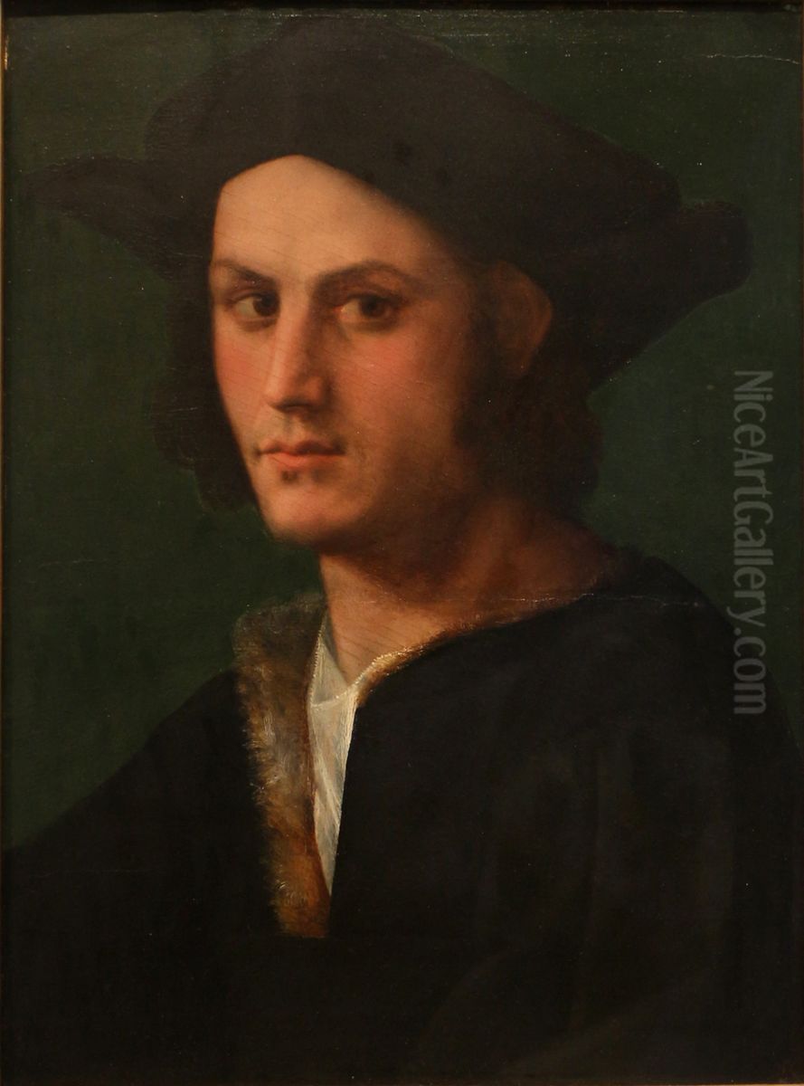 Portrait of a Young Man Oil Painting by Domenico Puligo