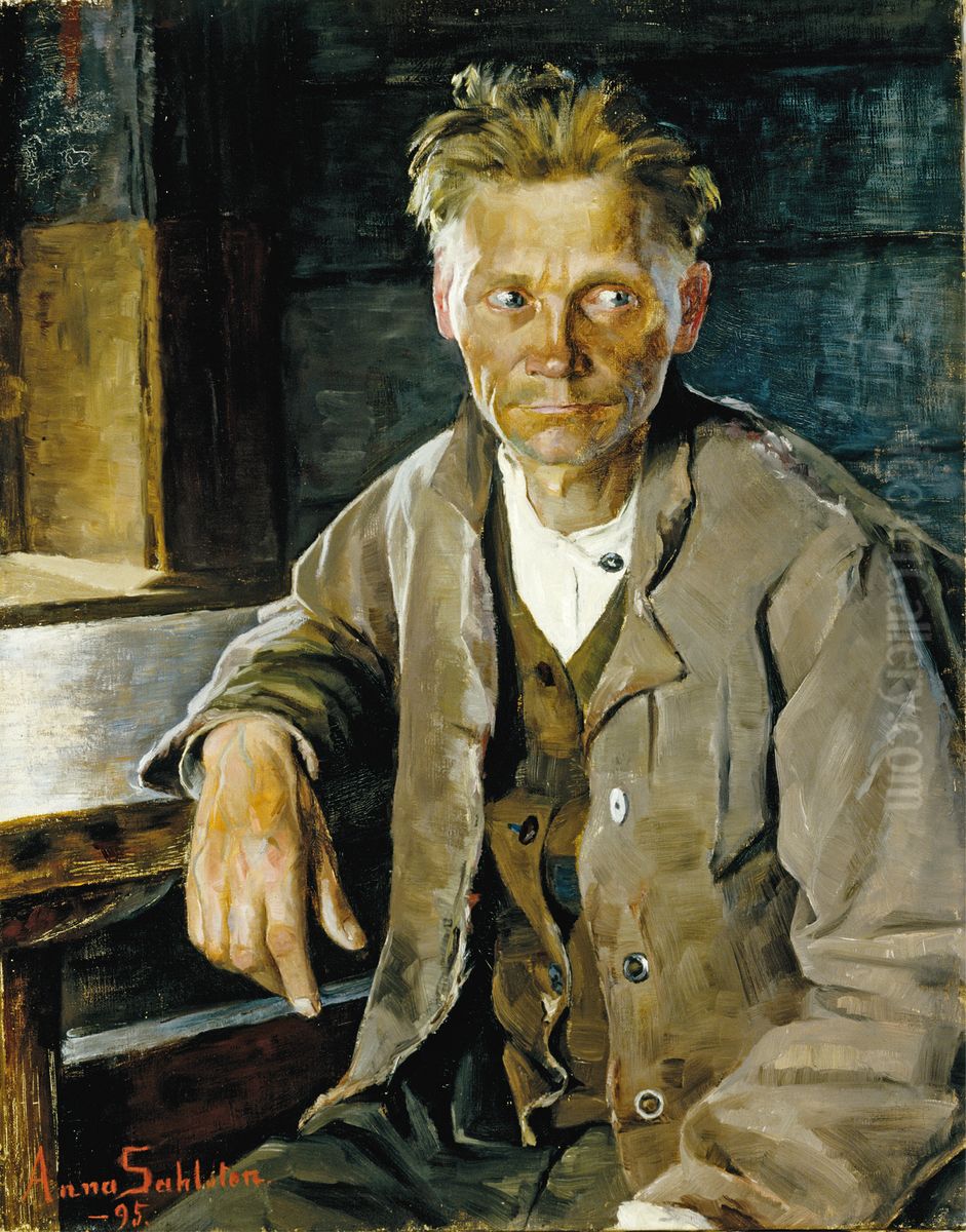 Leipahuolia Oil Painting by Anna Sahlsten