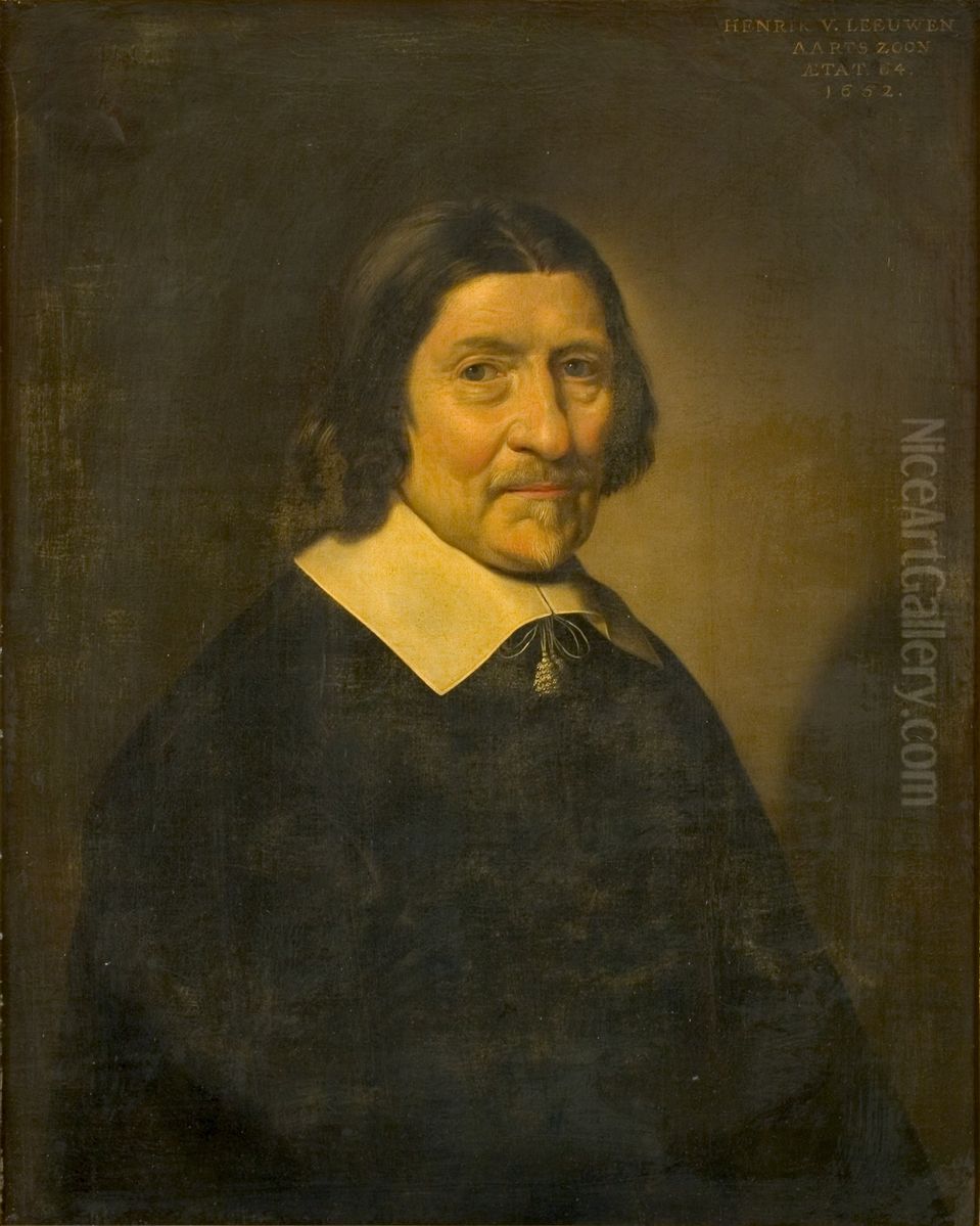 Henrik van Leeuwen Oil Painting by Jan Van Bijlert