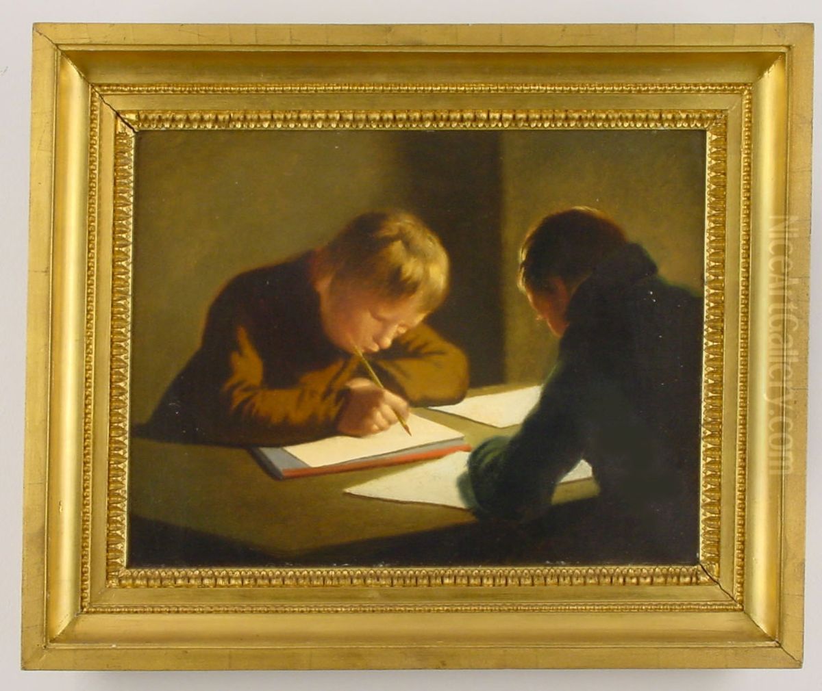 Binne en Haye van der Kooi Oil Painting by Willem Bartel Van Der Kooi