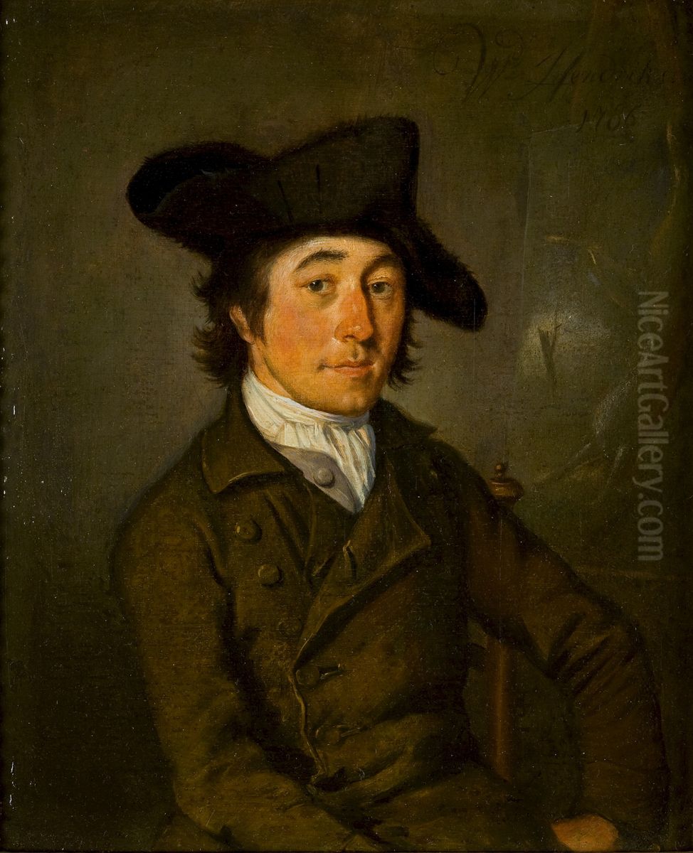 Wouterus de Nooy Oil Painting by Wybrand Hendricks