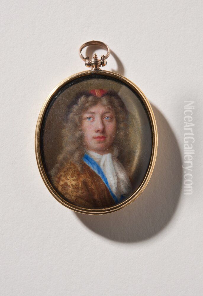 Self-Portrait Oil Painting by Jean Louis Petitot