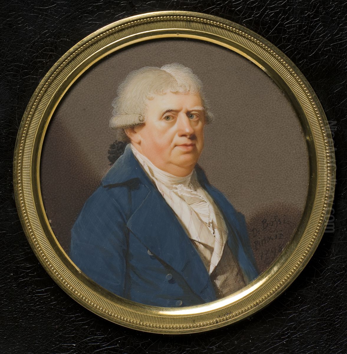 Joakim Daniel Wahrendorff, 1726-1803 Oil Painting by Johann Dominik Bossi