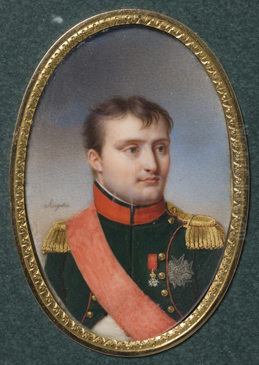 Napoleon I Bonaparte (1769-1821), kejsare av Frankrike Oil Painting by Jean-Baptiste Jacques Augustin