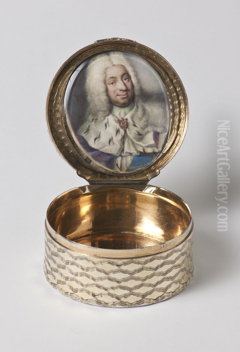 Fredrik I, kung av Sverige Oil Painting by Martin Van Meytens