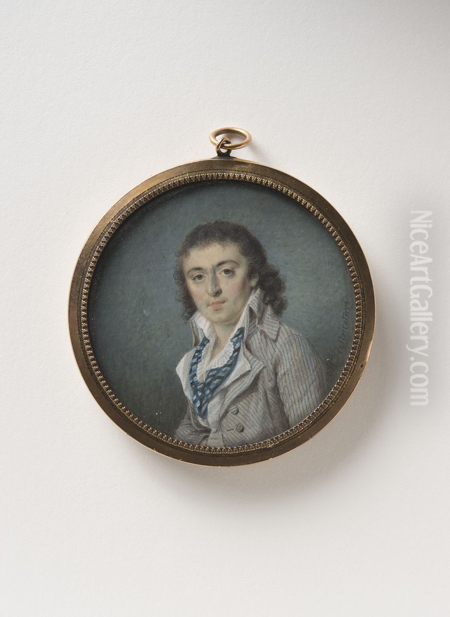 Okand man Oil Painting by Marie-Therese de Noireterre