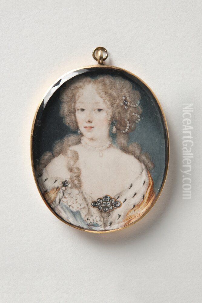 Okand officer Oil Painting by Jacob Axel Gillberg