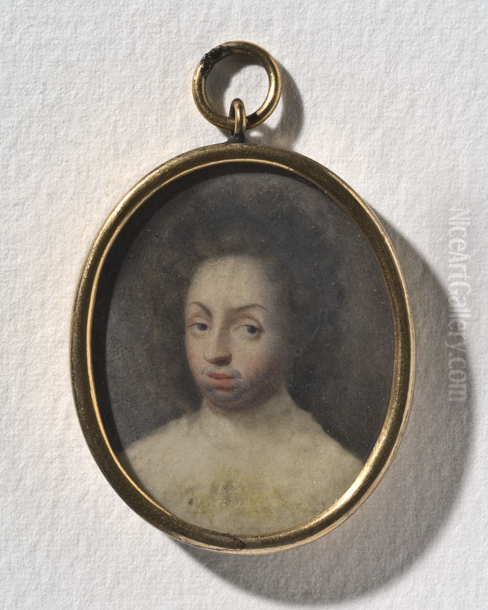 Karl XI (ofullbordad) Oil Painting by Elias Brenner