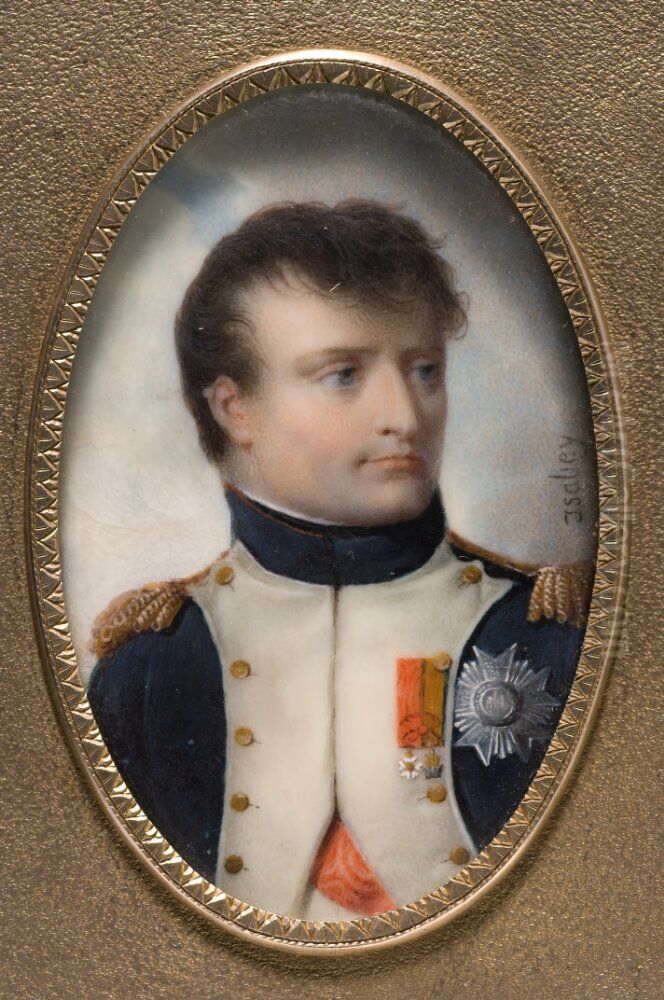 Napoleon I Bonaparte Oil Painting by Jean-Baptiste Isabey