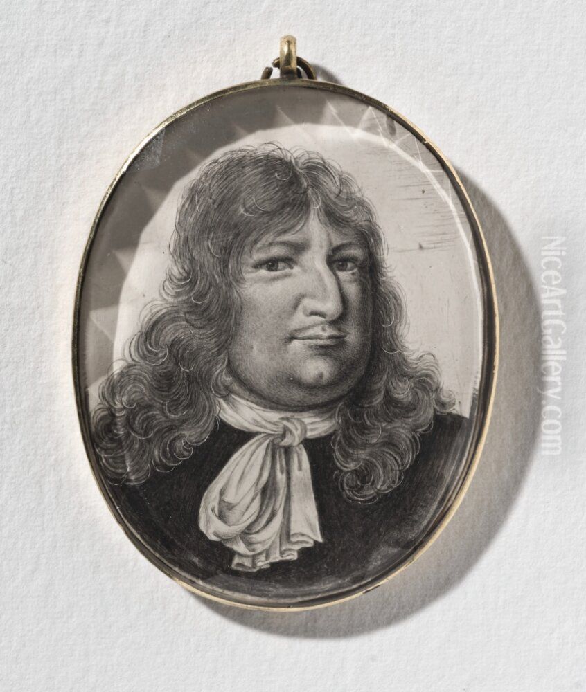 Olof Rudbeck, lakare, naturforskare Oil Painting by Ulrika Eleonora of Denmark