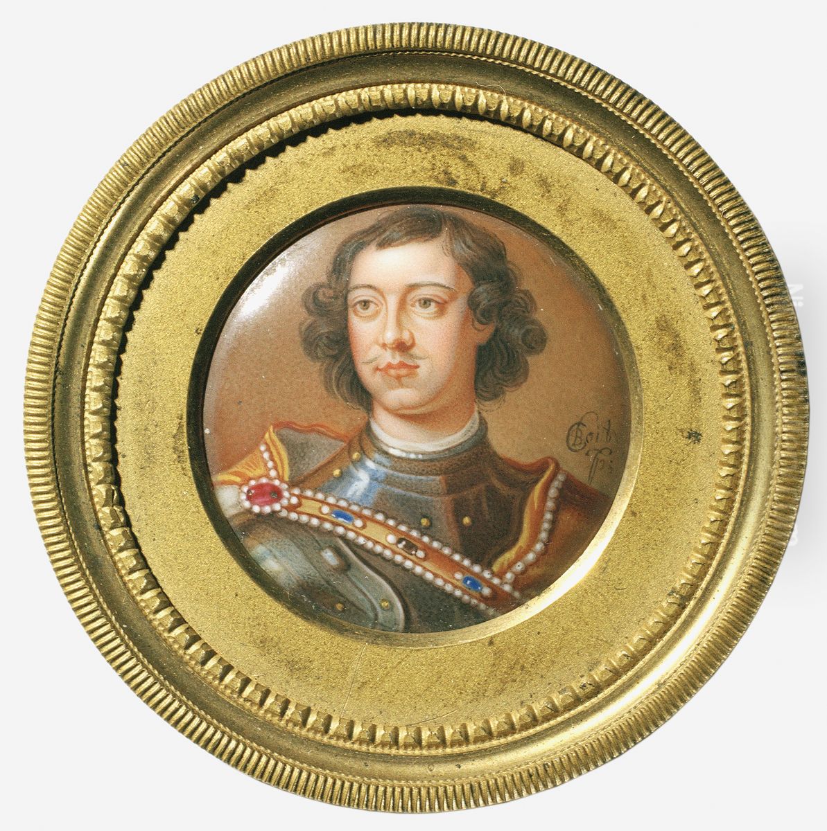 Peter I den store (1672-1725), tsar av Ryssland Oil Painting by Charles Boit
