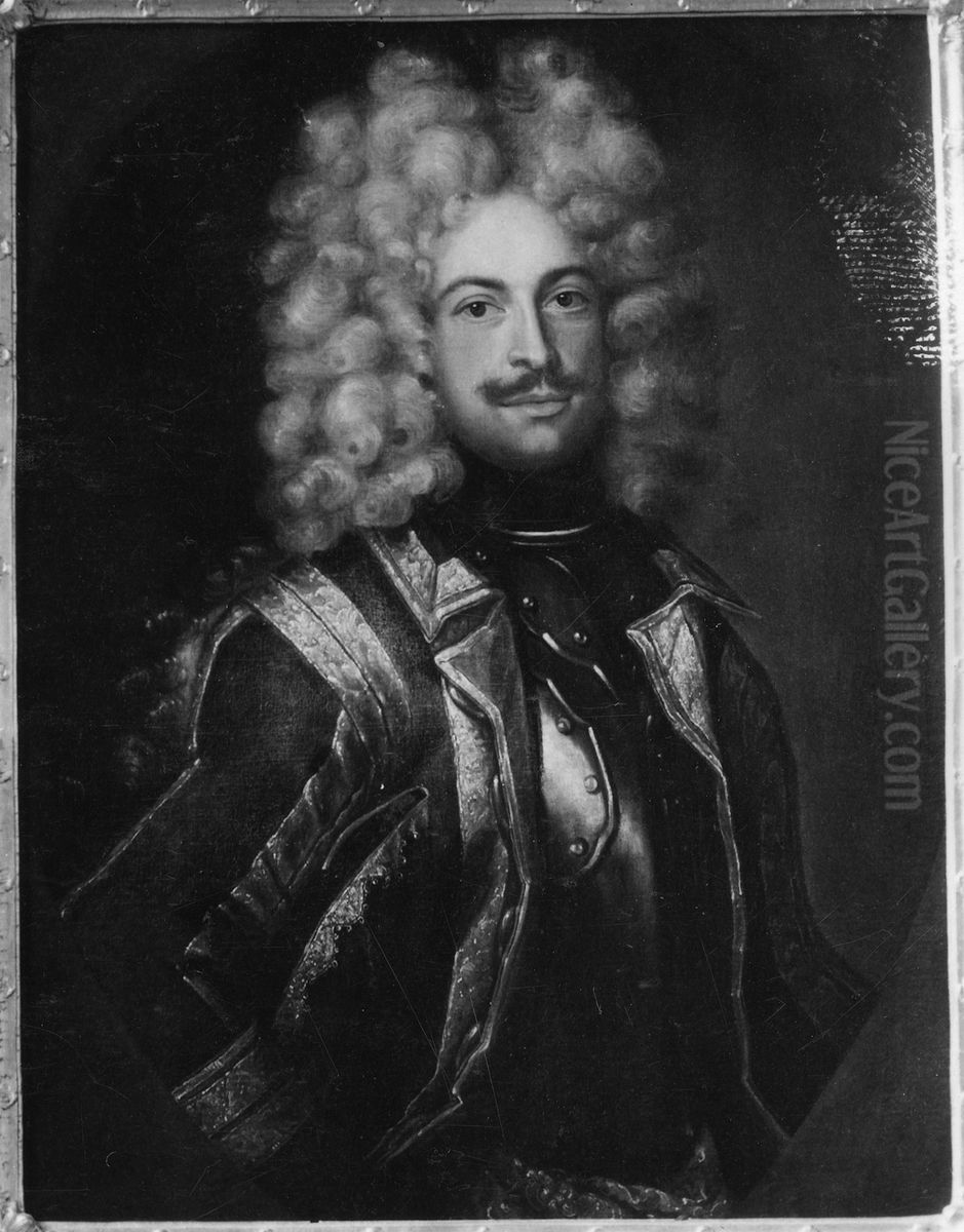 Filip Henning Rothlieb, 1683-1708 Oil Painting by David Klocker Ehrenstrahl