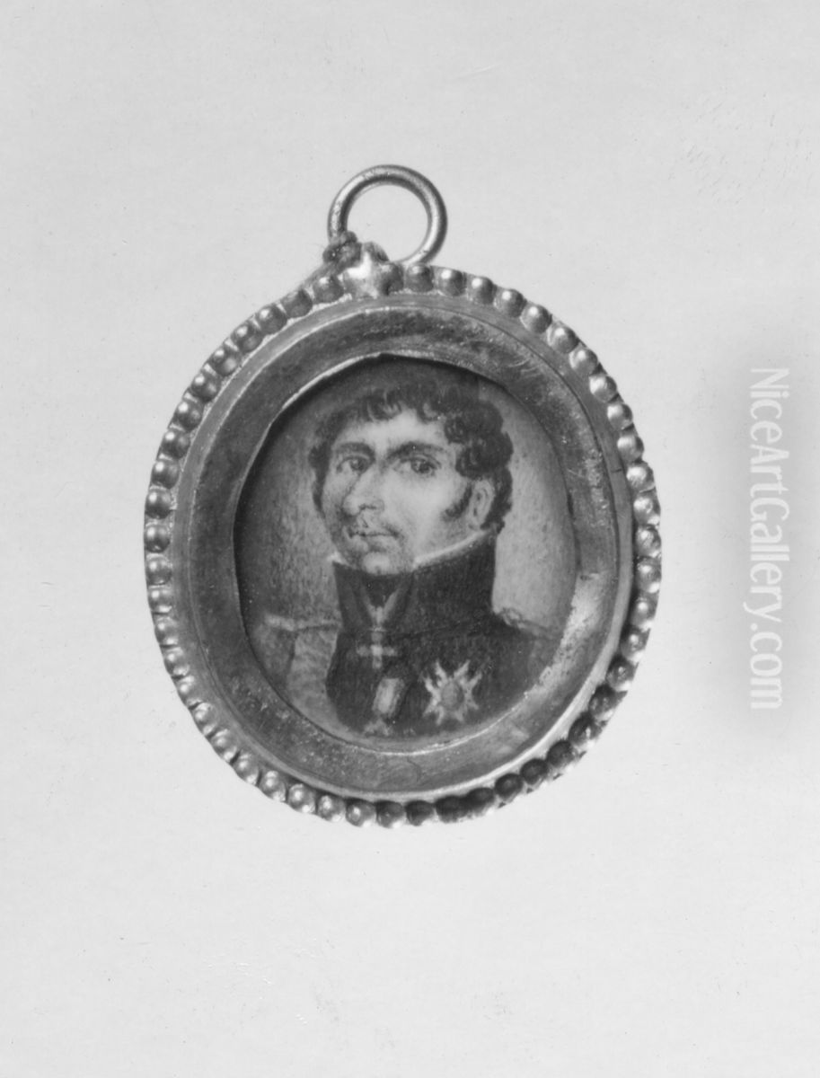 Carl XIV Johan, 1763-1844, kung av Sverige Oil Painting by Francois Gerard