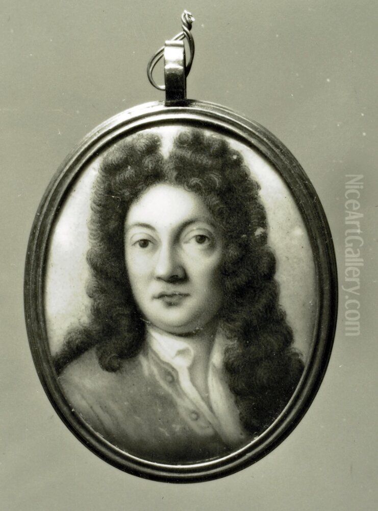 Unknown man Oil Painting by Charles Boit