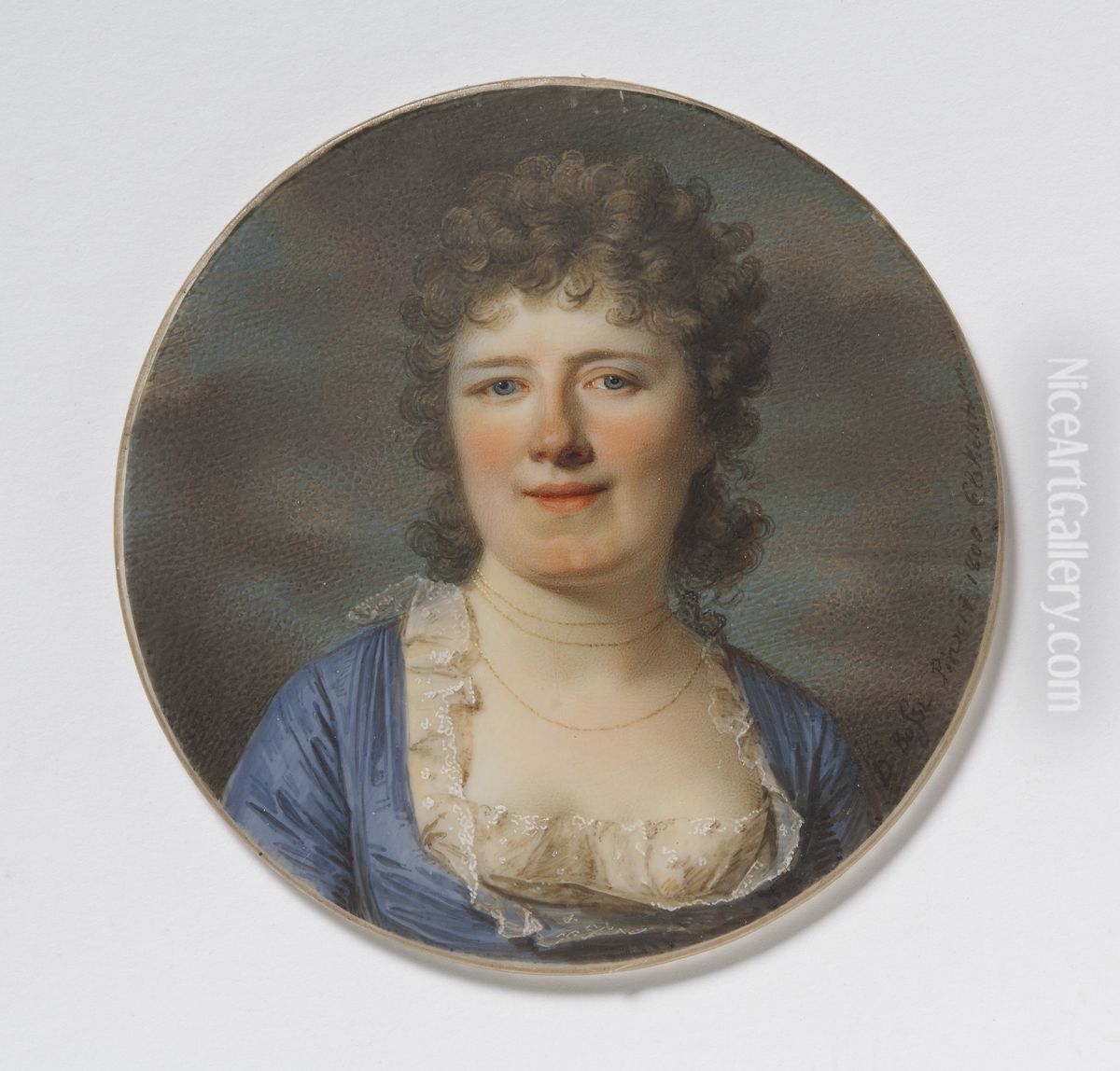 Unknown woman Oil Painting by Johann Dominik Bossi