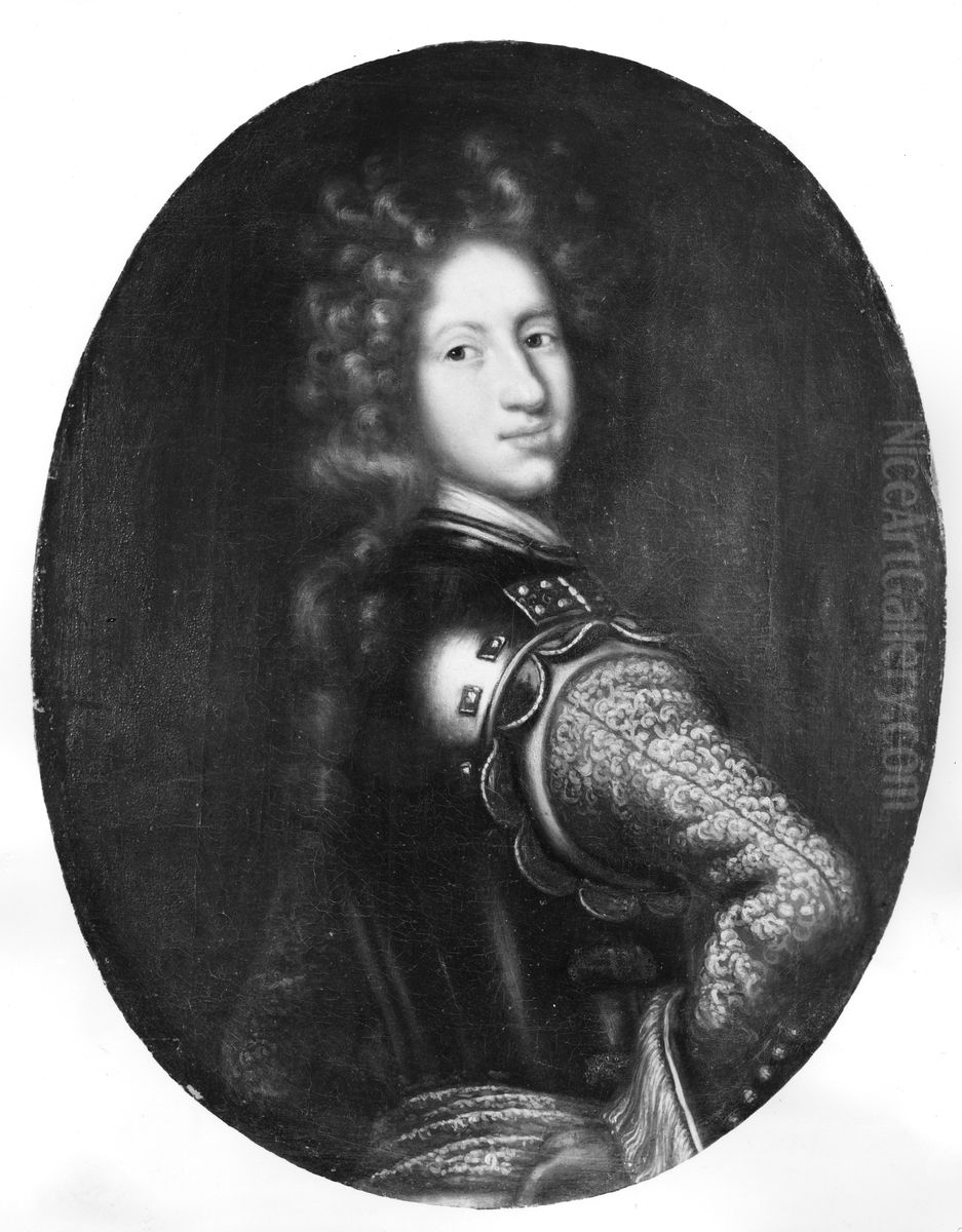 Karl XII, 1682-1718, kung av Sverige Oil Painting by David Klocker Ehrenstrahl