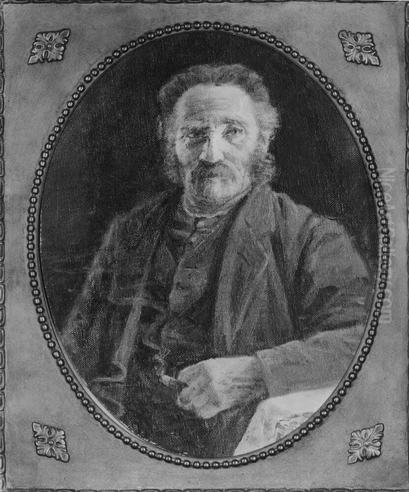 Bengt Ljungkvist, befallningsman pa Rosenholm i Blekinge Oil Painting by Isidor Tornstrom