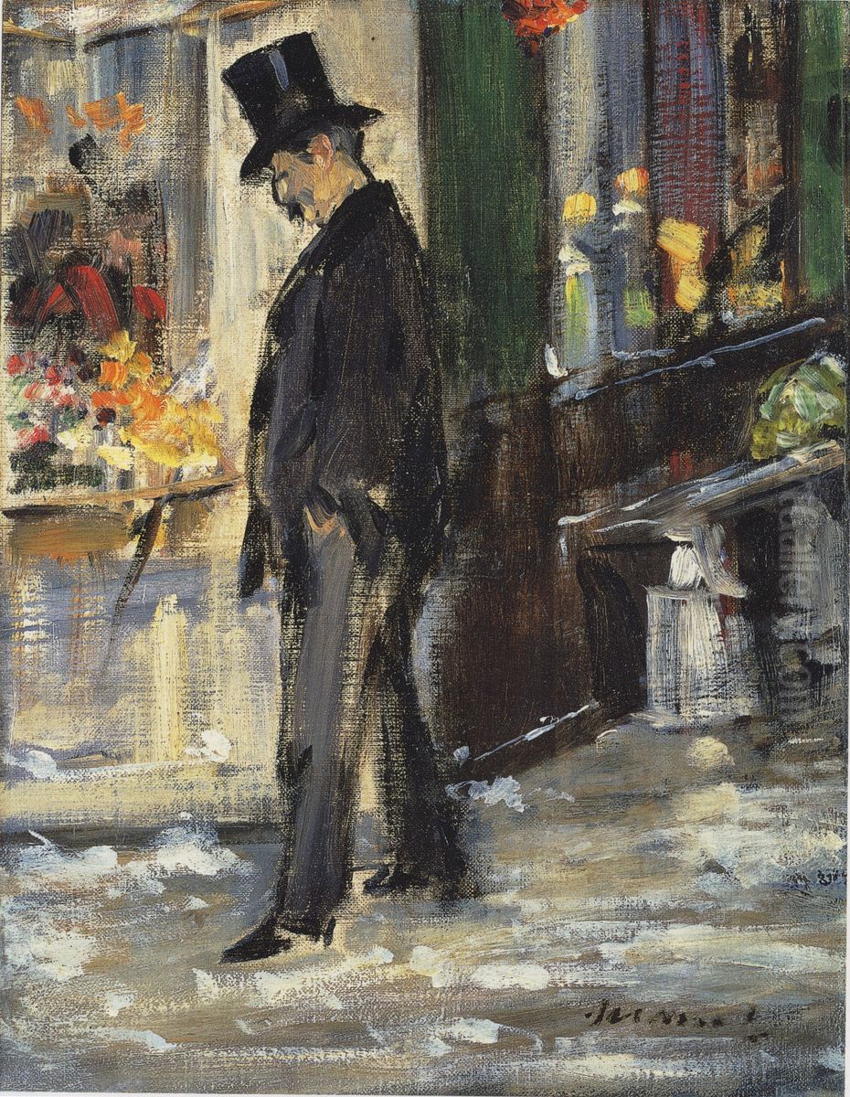 Promeneur Oil Painting by Edouard Manet