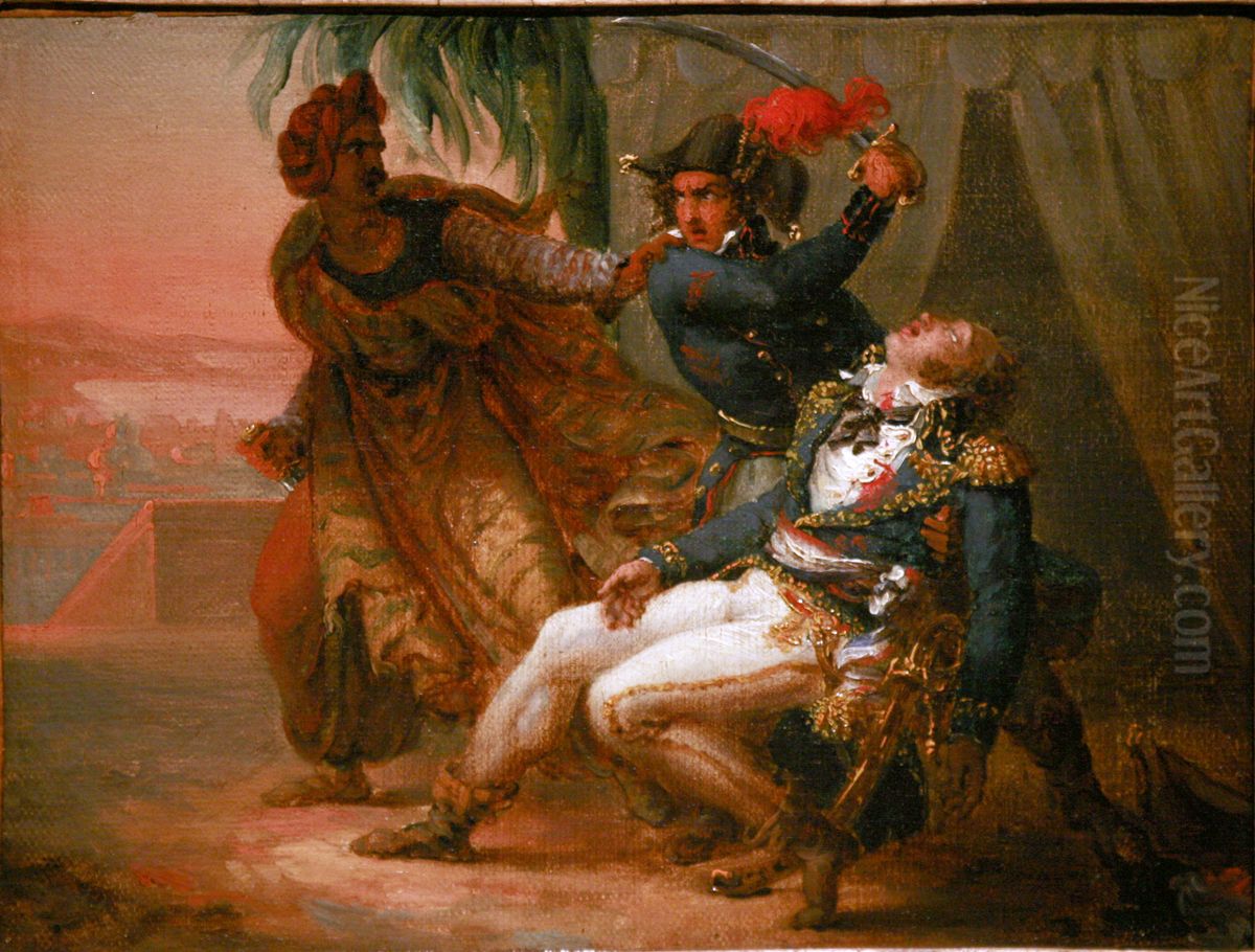 Assassinat de Kleber Oil Painting by Antoine-Jean Gros