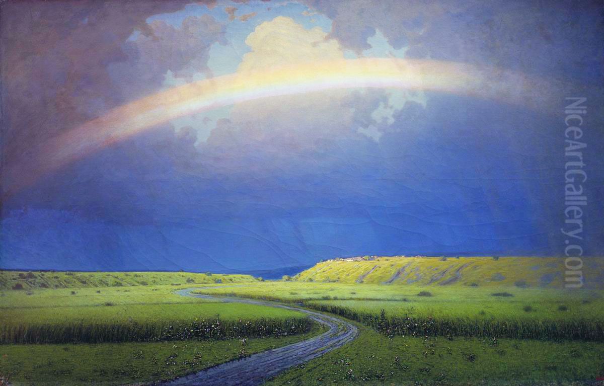 <<Raduga>> Oil Painting by Arkhip Kuindzhi