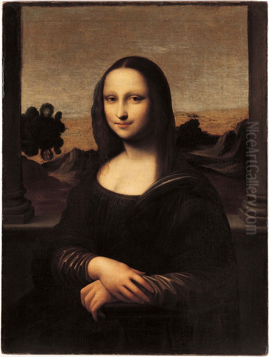 Isleworth Mona Lisa Oil Painting by Leonardo Da Vinci