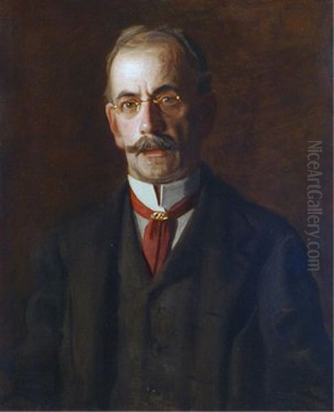 Portrait of Walter S. Macdowell Oil Painting by Thomas Cowperthwait Eakins