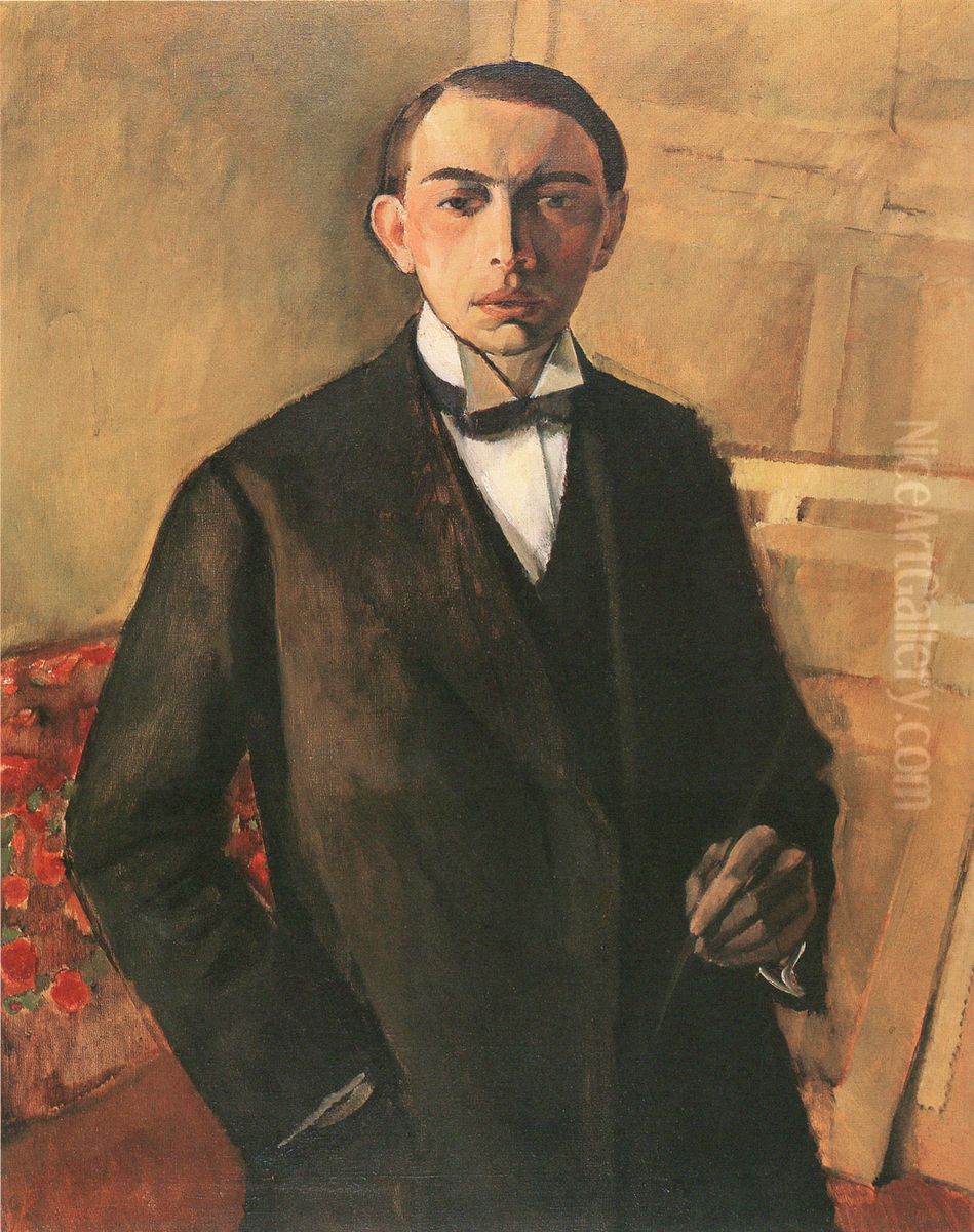 Autoportret Oil Painting by Georges Kars