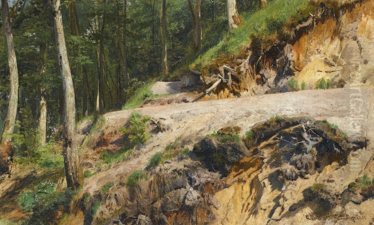 Merikyul Landscape Oil Painting by Ivan Shishkin