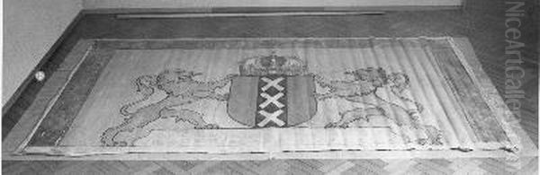 Wapen van Amsterdam Oil Painting by Hobbe Smith